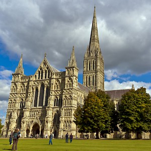 You can visit Salisbury Cathedral (and Stonehenge, Windsor Castle, and London) on a shore excursion from Southhampton (Photo by unknown)