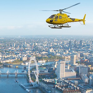 A helicopter ride over London (Photo courtesy of Viator)
