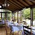 The dining patio, Toghill House Farm, Bath (Photo courtesy of the property)