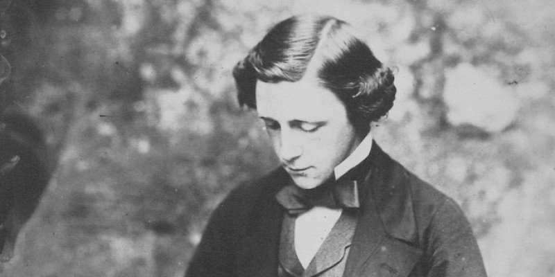 Self-portriat of Lewis Carroll, circa 1858 (Photo By Lewis Carroll)