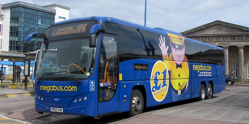 Megabus coaches can be amazingly cheap, if not speedy or overly comfy (Photo by Glen Wallace)