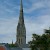 A view of the Cathedral spire, Cathedral View B & B, Salisbury and Stonehenge (Photo courtesy of the B&B)