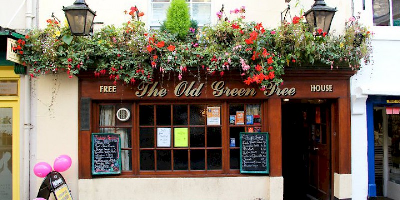 The pub, Old Green Tree, Bath (Photo courtesy of the pub)