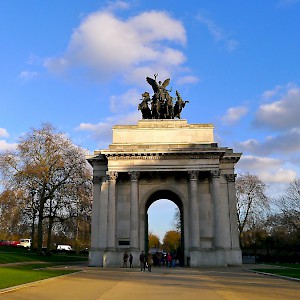 The Wellington Arch, or Consitution Arch (Photo by Martin Deutsch)