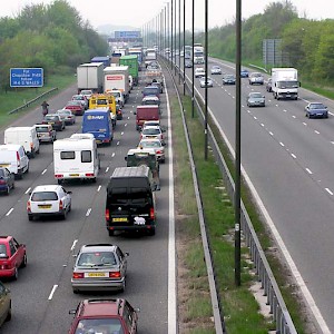 The M4 Motorway (Photo by aul Townsend)