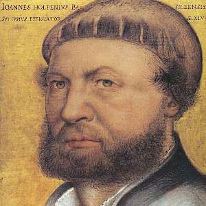 Self Portrait of Hans Holbein the Younger (1542/43) at the Uffizi Galleries, Florence (Photo courtesy of the Uffizi Gallery)