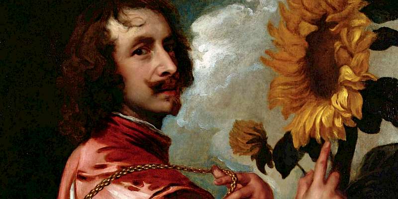 Self Portrait by Anthony Van Dyck (after 1633) in a private collection (Photo courtesy of Sotheby