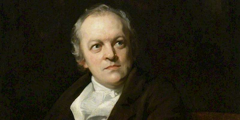 Portrait of William Blake (1807) by Thomas Phillips, in the National Portrait Gallery, London (Photo courtesy of the National Portrait Gallery)